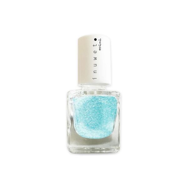 Inuwet Vernis à Ongles à l'Eau Kids Turquoise - Parfum Pomme - 5ml