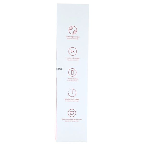 MyVariations Brosse à dents électrique sonique édition limitée Velvet Red - Brossage efficace et soin des gencives
