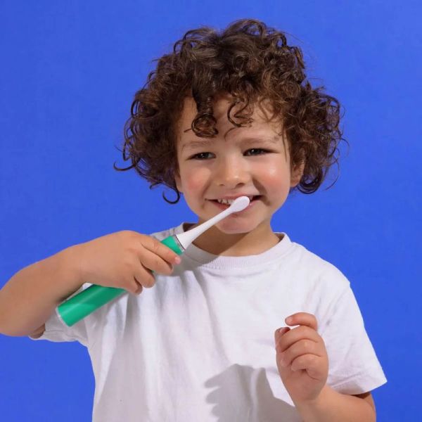 Myvariations Kids Brosse À Dents Électrique Enfant - De 3 à 12 ans - Couleur Vert - 1 unité