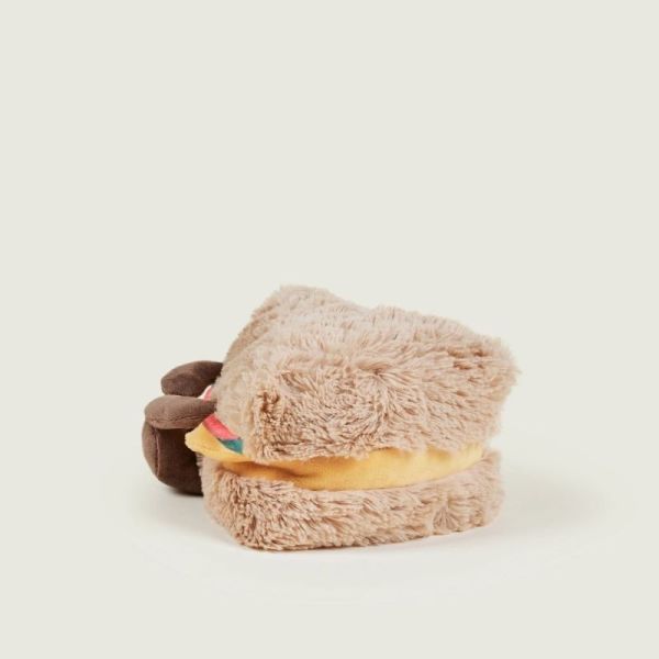 Soframar Warmies Bouillotte peluche Sandwich 25 cm - Chaleur réconfortante