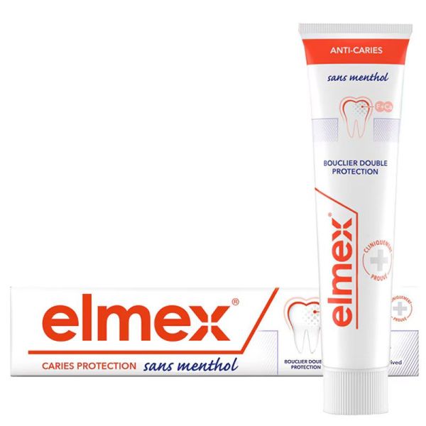 Elmex Dentifrice Anti-caries Sans Menthol 75 ml