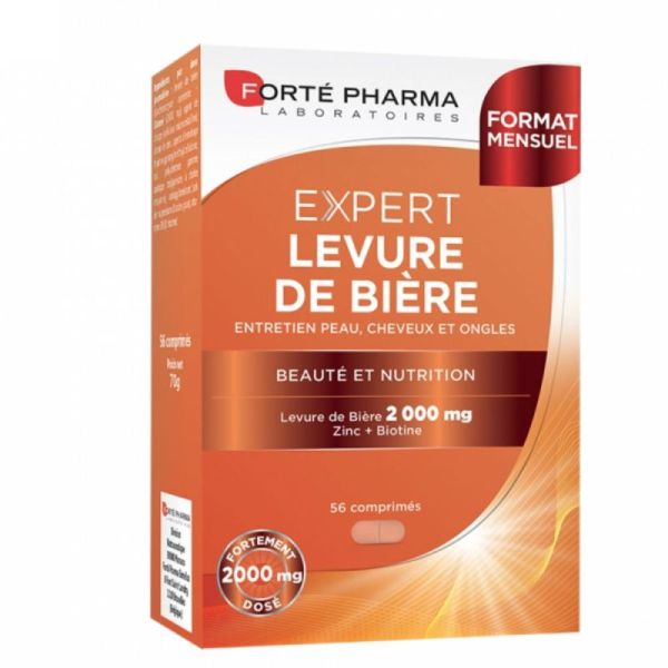 Forté Pharma Levure de Bière 56 comprimés
