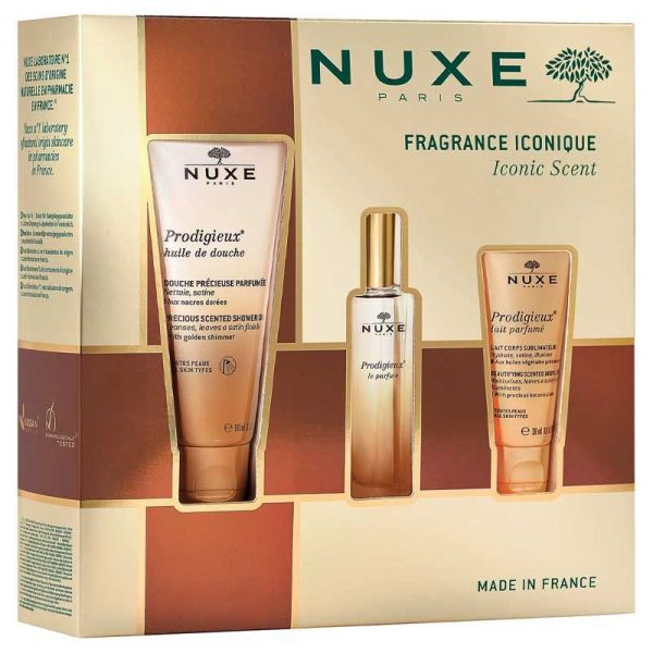 Nuxe Coffret Parfum Prodigieux - Coffret Fragrance Mythique Noël 2024