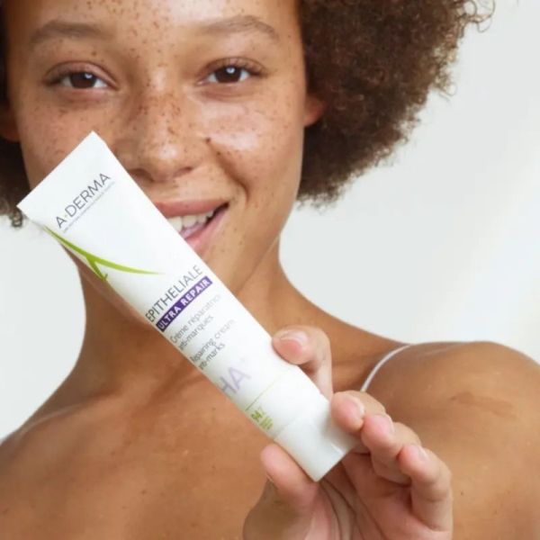 A-Derma Epitheliale Ultra Repair SPF50+ Crème 40 ml – réparation et anti-marques