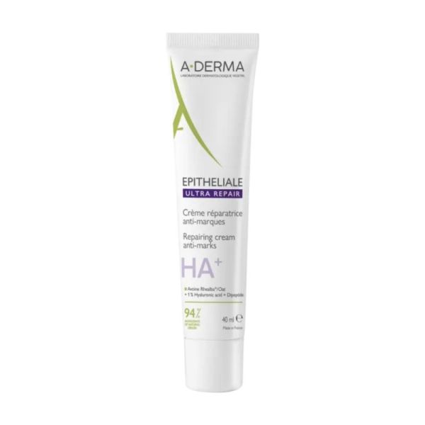 A-Derma Epitheliale Ultra Repair SPF50+ Crème 40 ml – réparation et anti-marques
