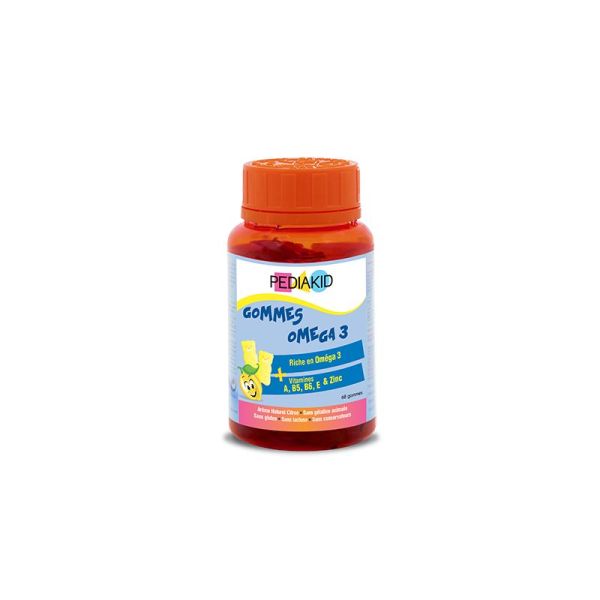 Pediakid Gommes Omega 3 60 oursons