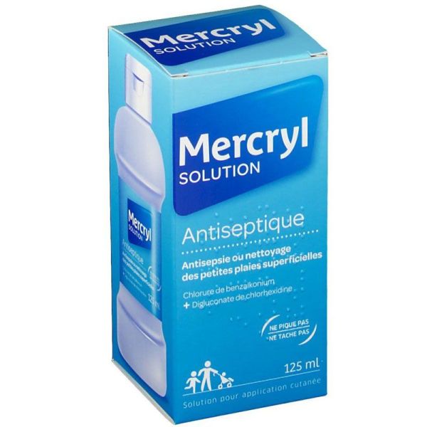 Mercryl Antiseptique Solution Spray 125 ml