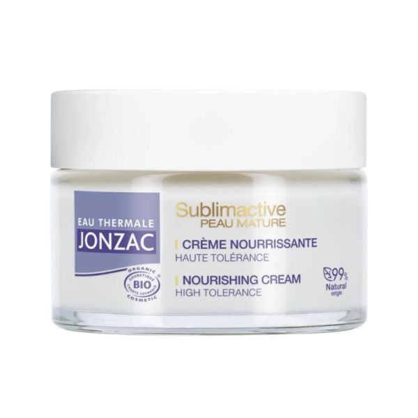 Jonzac Crème Riche Anti-Âge Densité Nutrition Bio 50 ml - Densité, nutrition et fermeté