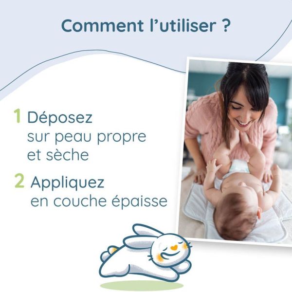 Babysoin Crème de Change BIO - 75g - Protection et réparation du siège de bébé
