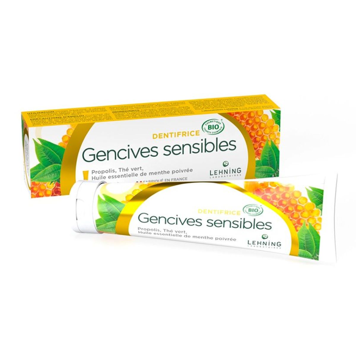 Lehning Dentifrice Gencives Sensibles Bio 80 g Pour des gencives — free download