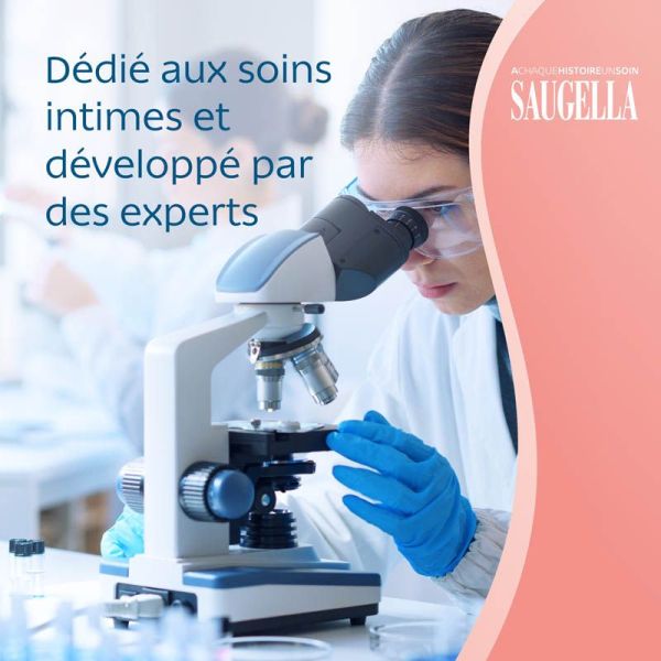 Saugella Poligyn Soin Lavant Intime - Adapté aux Femmes Ménoposées - Lot de 2 x 250 ml