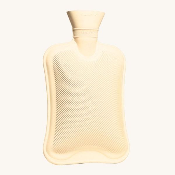 Calindoo Bouillotte Sans Housse Naturel 2L - Confort et chaleur apaisante