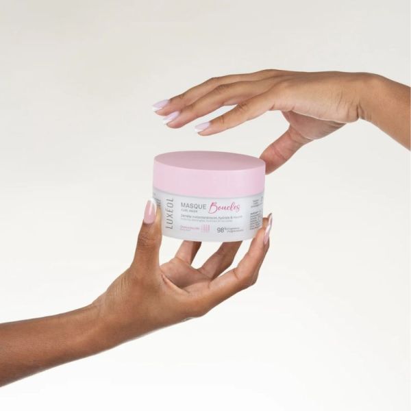 Luxéol La Routine Boucles - Shampooing + Masque + Crème de Soin + Gelée + Trousse OFFERTE - Soin complet
