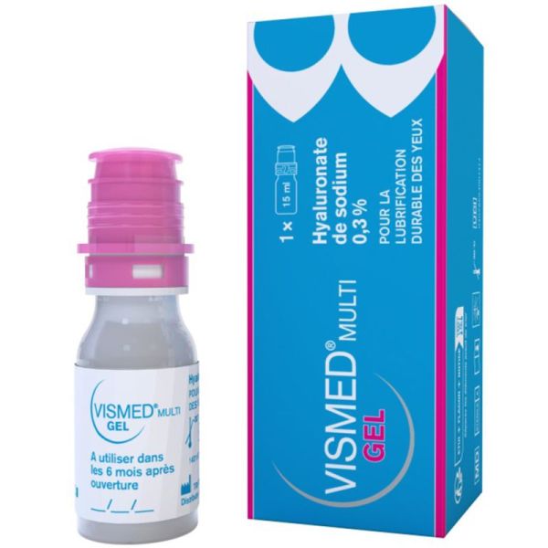 Horus Pharma Vismed Gel Multi 15 ml – Lubrification oculaire durable