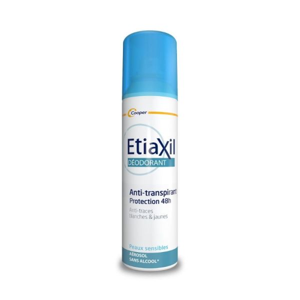 Etiaxil Anti-transpirant Protection 48h Peaux Sensibles Aérosol - 150ml