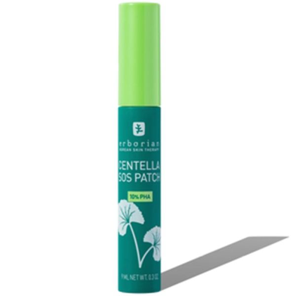 Erborian Centella SOS Patch Anti-Imperfections 9ml – Gel effet patch bouton invisible au PHA