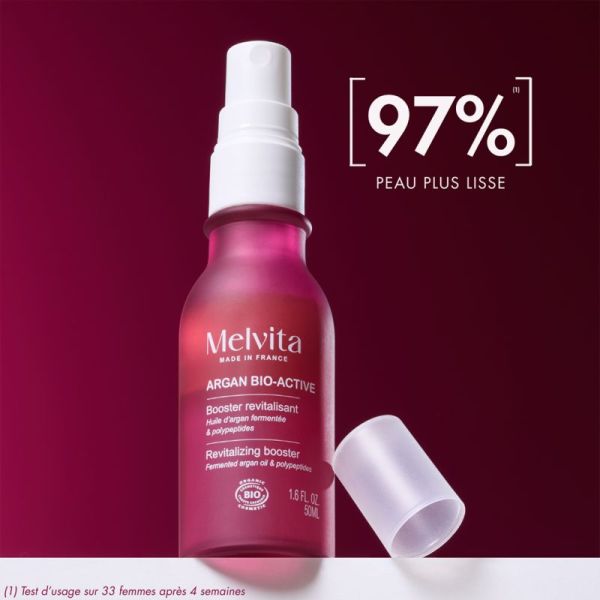Melvita Argan Bio Active Booster Revitalisant 50ml – Nutrition et fermeté