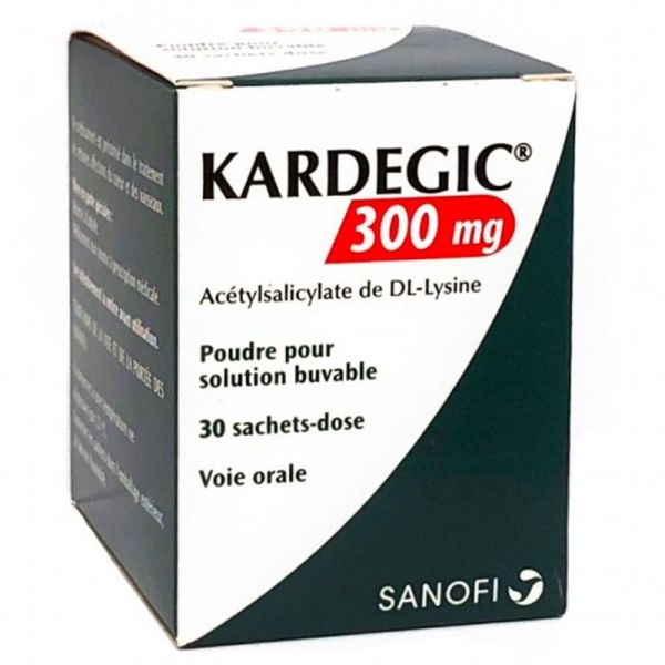 Lehning Kardegic 300 mg poudre - Affection du Coeur et des Vaisseaux - 30 sachets