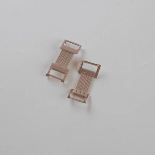 Thuasne Attaches Élastiques Pour Bandes de Contention Couleur Chair x4 – Maintien et fixation