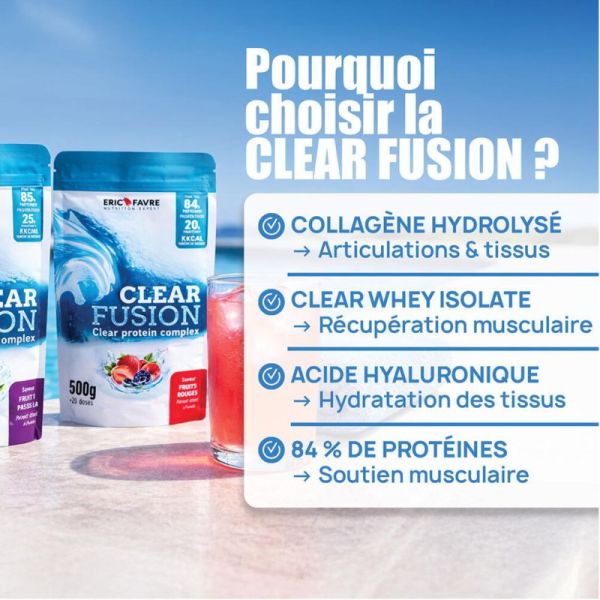 Eric Favre Clear Fusion Passion 500g – Développement musculaire et confort articulaire