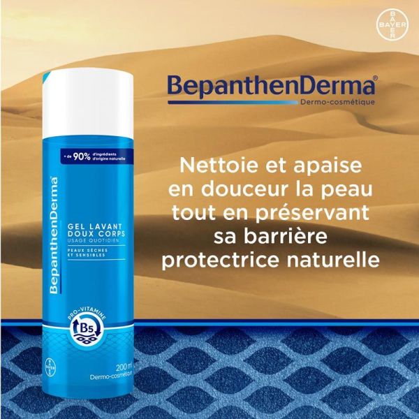 BepanthenDerma® Gel Lavant Doux Corps 200ml