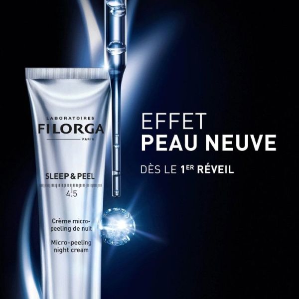 Filorga Sleep&peel 4.5 crème de nuit micro peeling anti-rides 40ml