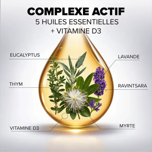 Arkopharma Arkogelules Bronches Poumons 30 Capsules – Confort respiratoire et immunité