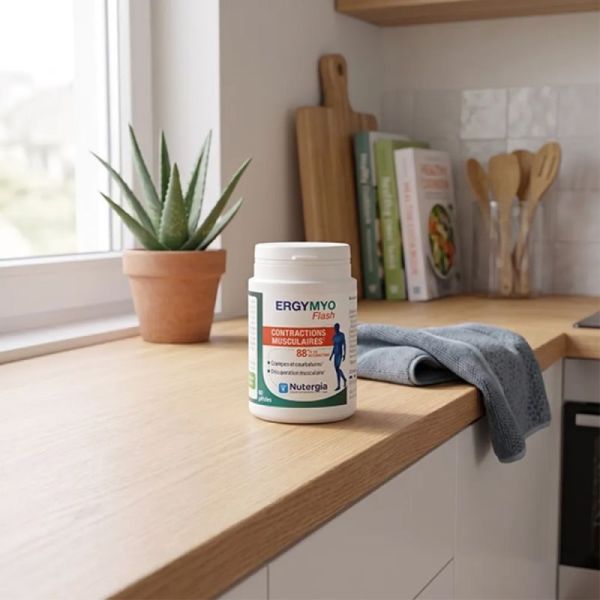 Nutergia Ergymyo Flash 60 Gélules – Crampes et récupération musculaire