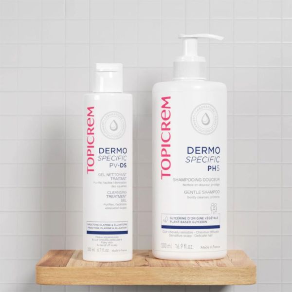 Topicrem DERMO SPECIFIC PH5 Shampoing Douceur 500ml – Équilibre du cuir chevelu