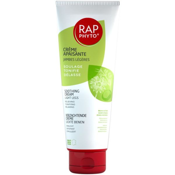 Rap Phyto Crème Apaisante Jambes Légères 100ml – Délasse et tonifie