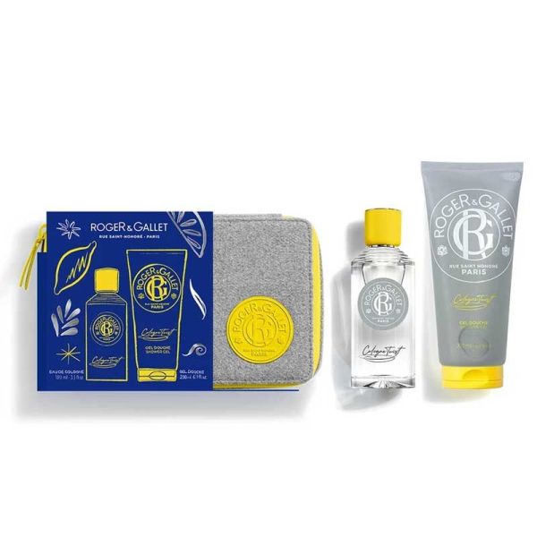 Roger & Gallet Coffret Eau de Cologne Twist 100ml + Gel Douche 200ml