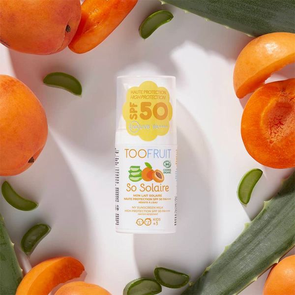 Toofruit So Solaire Lait Solaire SPF50 - 30ml - Protège efficacement la peau des enfants