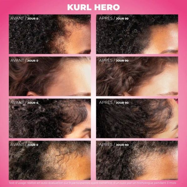Les Secrets de Loly Kurl Hero Sérum Anti-Chute Croissance et Densifiant 50ml – Cheveux texturés