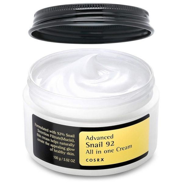 COSRX Advanced Snail 92 All In One Cream 100g - Crème-gel réparatrice et hydratante à la mucine d'escargot