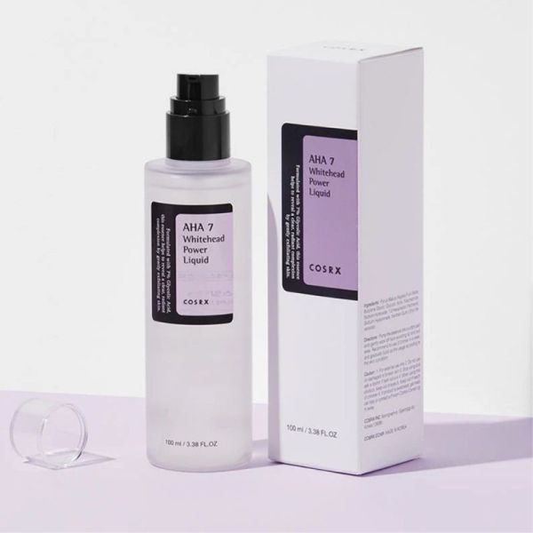 COSRX AHA 7 Whitehead Power Liquid 100ml - Lotion exfoliante clarifiante aux AHA