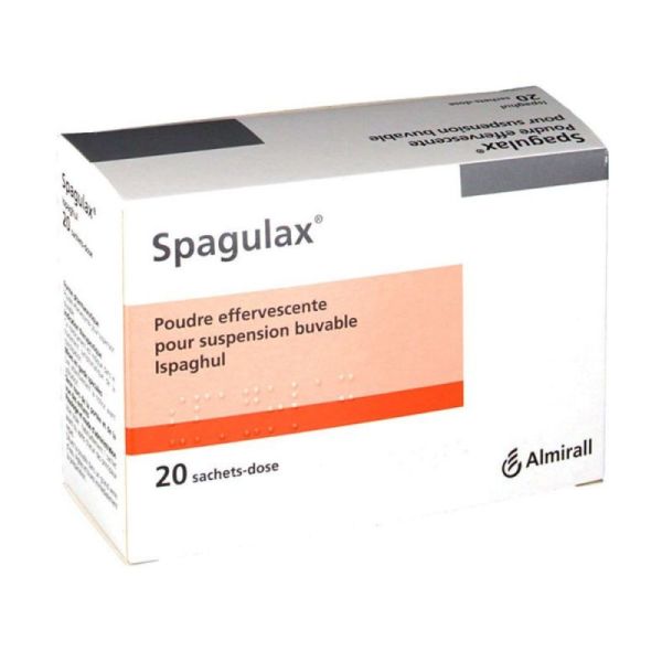 Spagulax poudre effervescente 20 sachets