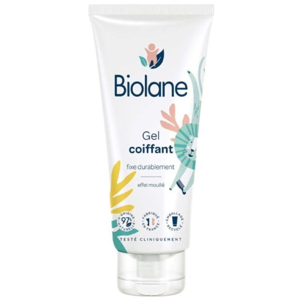 Biolane Gel Coiffant Enfant 100ml – Fixation douce effet mouillé