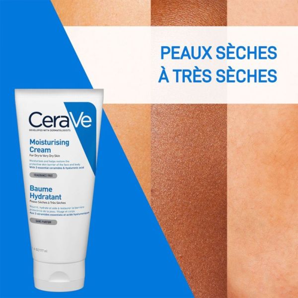 CeraVe Baume Hydratant 177ml – Hydratation intense et réparation