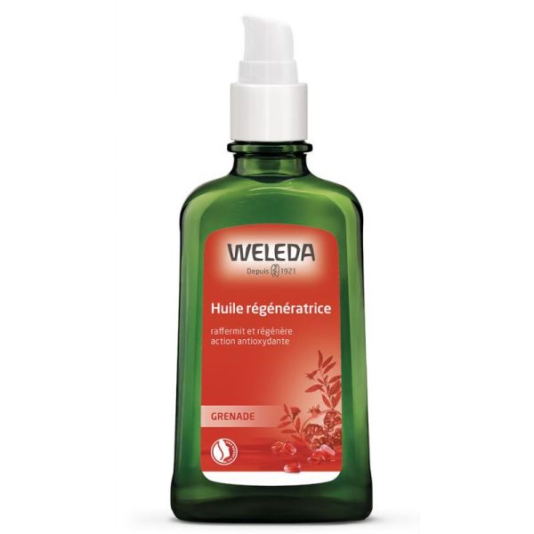 Weleda Huile Régénératrice à la Grenade 100ml – Fermeté et antioxydant