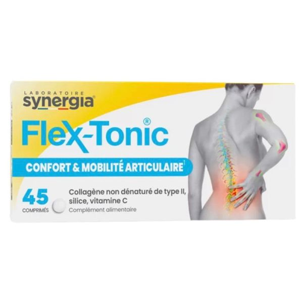 Synergia Flex-Tonic 45 Comprimés – Confort et mobilité articulaire durable