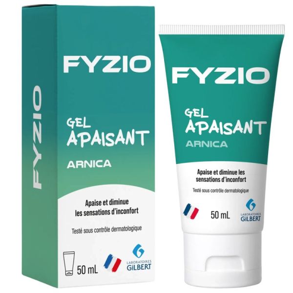 Gilbert Gel Apaisant Arnica 50ml – Apaisement des petits chocs et inconforts