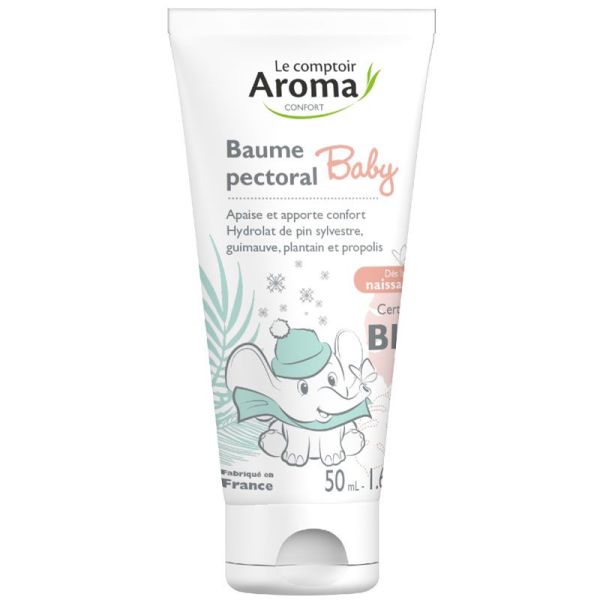 Le Comptoir Aroma Baume Pectoral Baby Bio 50 ml