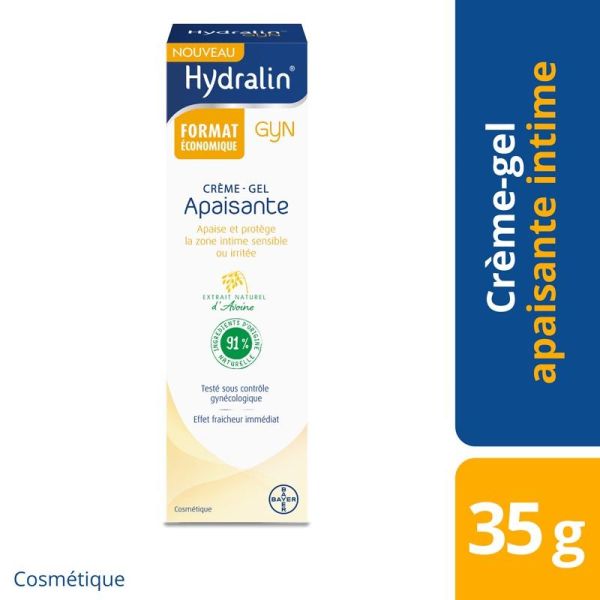 Hydralin Gyn - Crème-Gel Intime Apaisant - 35g