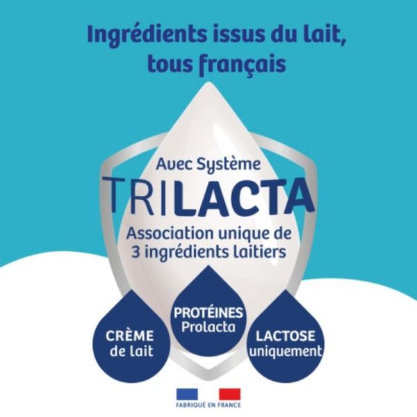 Picot TriLacta 1er âge (0-6 mois) Lait en Poudre 800g - Répond aux besoins nutritionnels des nourrissons