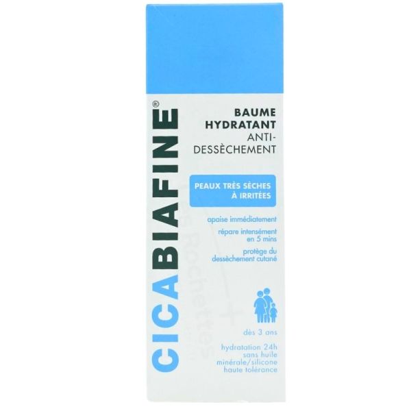 Cicabiafine Baume Corporel Hydratant Anti-Dessèchement 200ml - Peaux très sèches à irritées