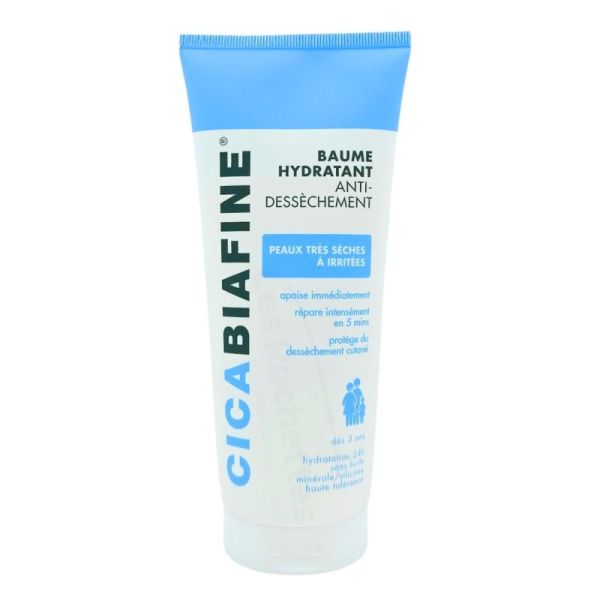 Cicabiafine Baume Corporel Hydratant Anti-Dessèchement 200ml - Peaux très sèches à irritées