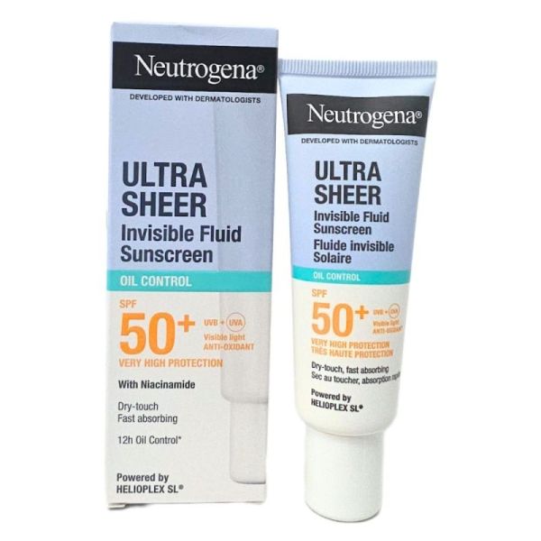 Neutrogena Ultra Sheer Oil Control Fluide Solaire Invisible SPF 50+