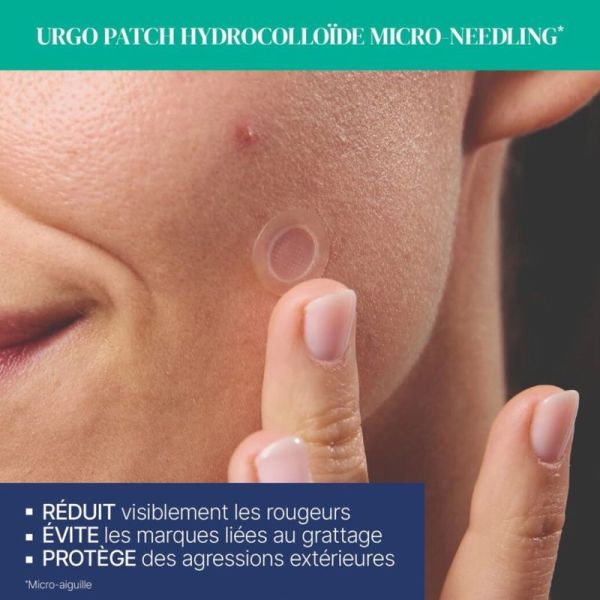 Urgo Patchs Spots Boutons Micro-Needling x9 Patchs – Correction et soin