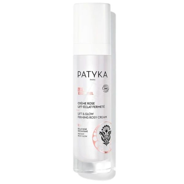 Patyka Lift Essentiel - Crème Rose Lift-Eclat Fermeté - Hydrate et Réhausse le Teint d'un Éclat Rosé - 50 ml