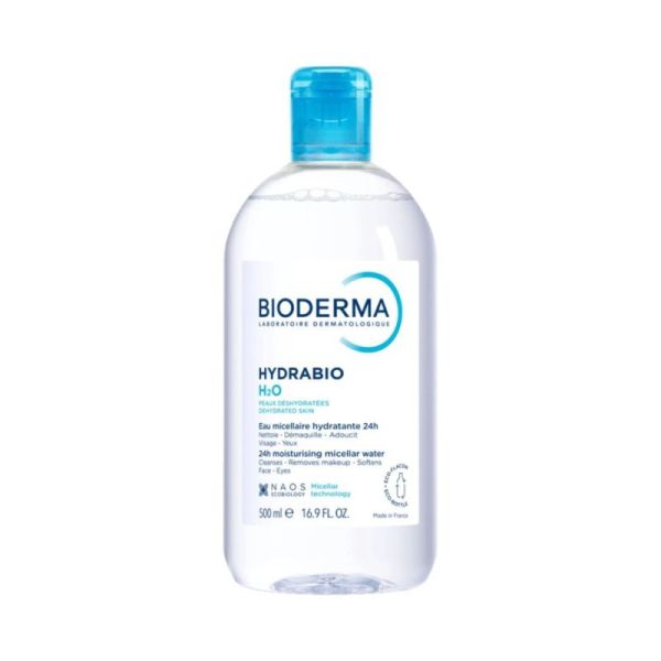 Bioderma Hydrabio H20 Eau Micellaire Hydratante Peaux Déshydratées - 500ml